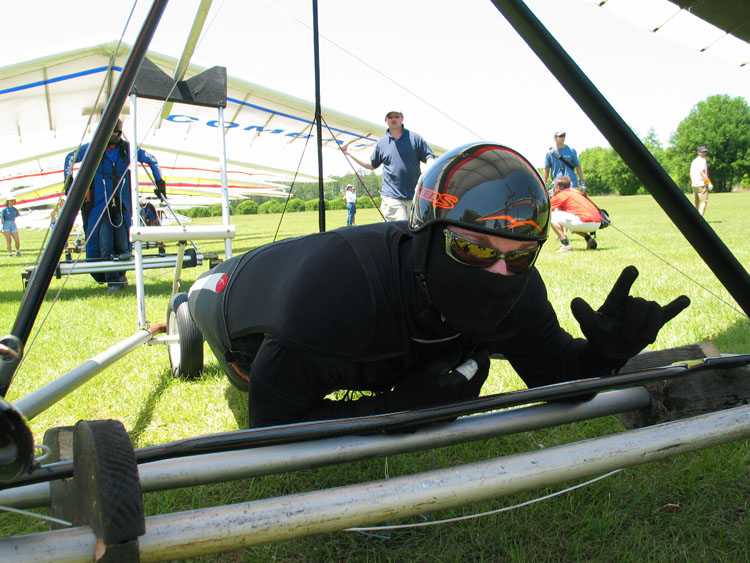 Pre-World's winner Brett Hazlett from Canada