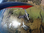 Ernie twirling down over the Hull LZ