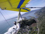 Michael O'Leary over Stinson Beach