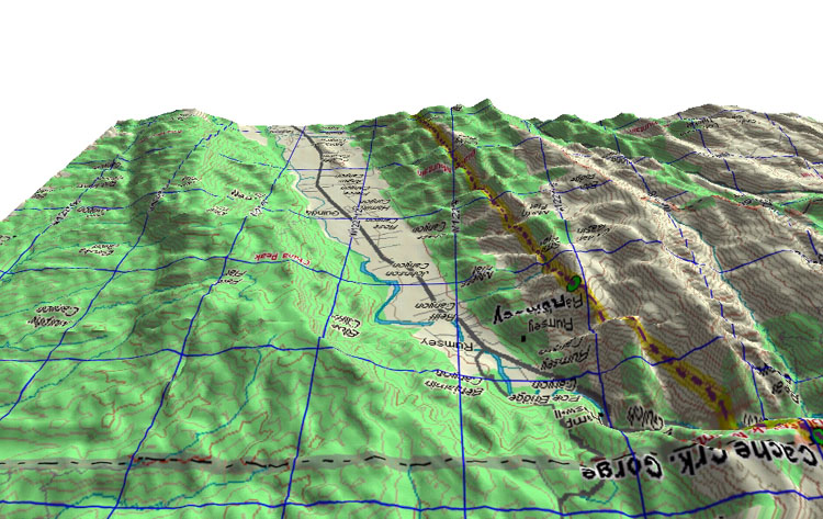 St. John XC South map B